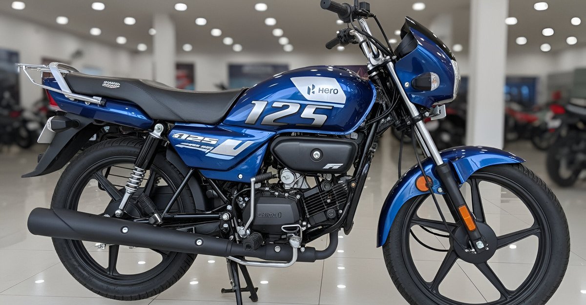2025 New Hero Splendor 125 bike